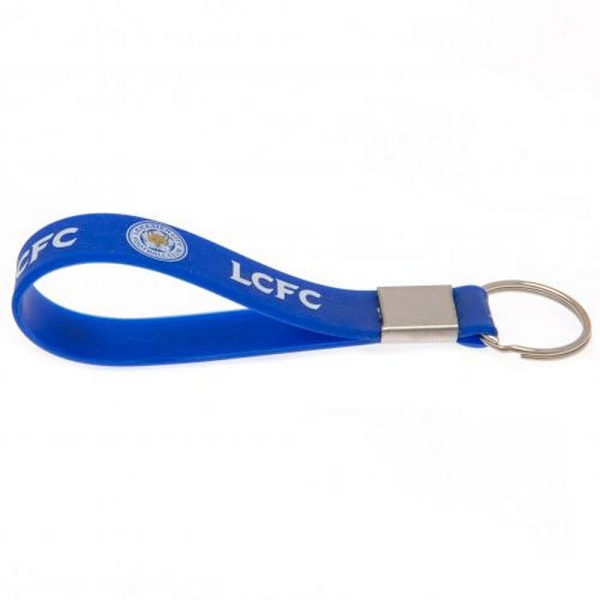 Leicester City FC Strap Keyring One Size Blå/Vit Blå/Vit Blue/White One Size