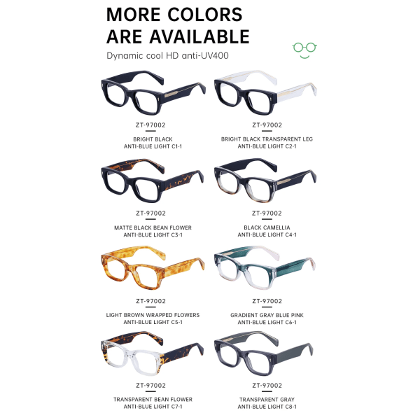 2024 Nya Fashion Solglasögon för Män Propionsyra Metallkärna Anti-UV Svart Grön Ram Tillverkad av PC-Linser i Glas TAC Grossist frame C1 frame