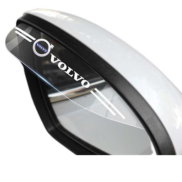 2 transparent backspegels regnskydd rök skydd, backspegels regnskydd, passar Volvo backspegels regnskydd