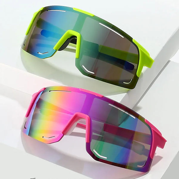 Tukkumyynti Halvat Muotisuuret Kehykset Yksikappale Naiset ja Miehet Aurinkolasit Mukautetut Pyöräilyjuoksukalastusbrändin Urheiluaurinkolasit C7 sport sunglasses
