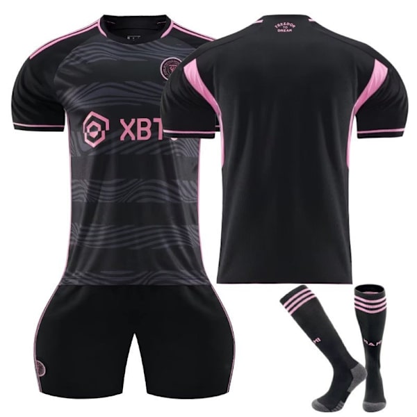 23-24 Miami trøje udebane Major League Soccer uniform sæt børns voksen trøje Miami away game no number XL