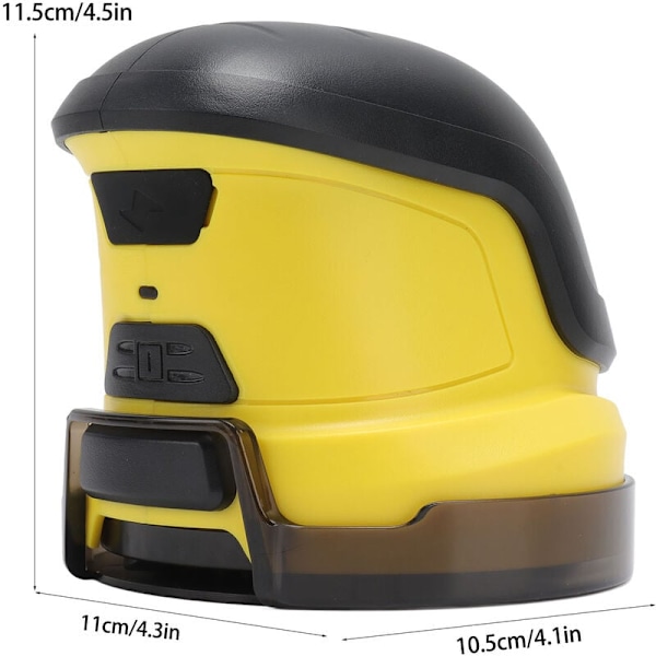 Elektrisk isskrape for vinter, bil, vindu, frontrute, avriming, snøskrape - USB-lading
