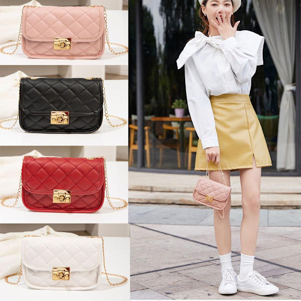 Dame Messenger Bag Dame Skulder Bag ROSA Pink