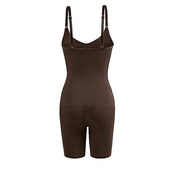 Sømløs Shapewear for Kvinner Magekontroll Kroppsshaper Komfortabel for Kvinner Under Kjole - Perfet COFFEE L XL COFFEE