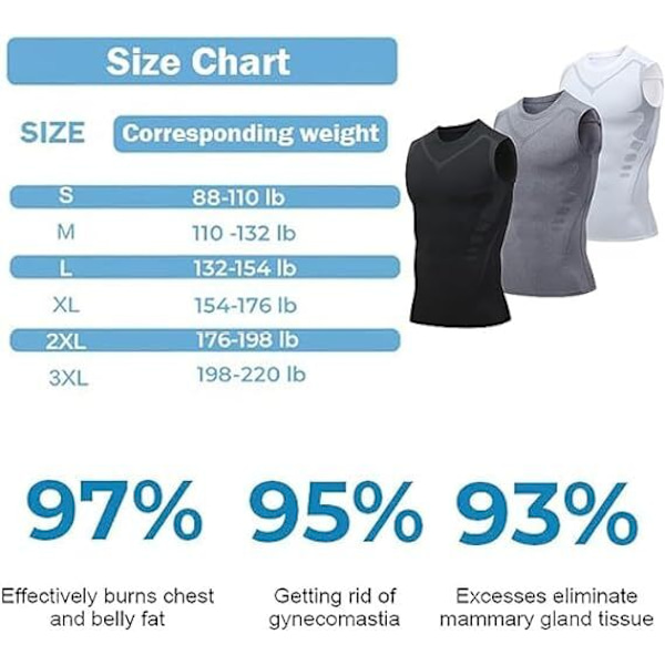 Ionic Shaping -hihaton, liivi jääsilkki-kankaasta harmaa2 gray2 XL