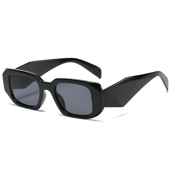 2024 Epäsäännöllinen Muoti Retro Suorakulmio Vintage Aurinkolasit Naiset Miehet Trendikkäät 90-luvun Suunnittelijamerkit Neliönmuotoiset Aurinkolasit Logo Mukautettu Tea/tea luxury sunglasses