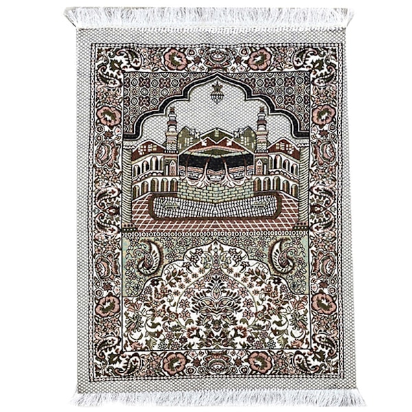 Muslimi rukousmatto islamilaisille punotuille matoille vintage Eid A A