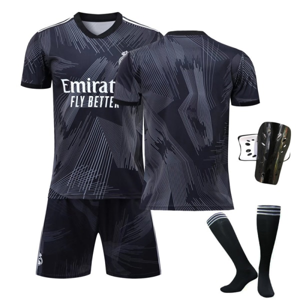 Real Madrid 120-årsjubileum Y3 Fellesdraktsett nr. 9 Benzema nr. 20 Vinicius Fotballdrakt Thai Edition 22-23 No Number Size 18 100-110cm