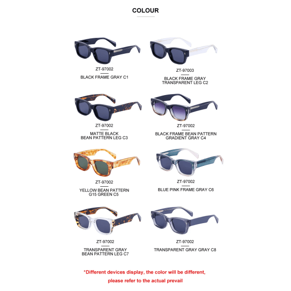 2024 Nye Fashion Solbriller til Mænd Propionsyre Metal Kerne Anti-UV Sort Grøn Stel Fremstillet af PC Linser i Glas TAC Engros sunglassesC4 sunglasses