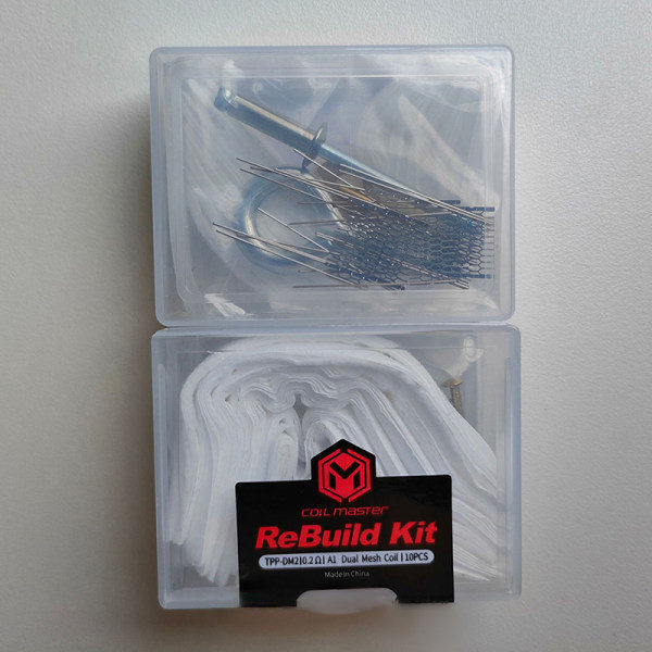 DIY Rebuild Kit TPP DM10.15ohm DM2 0.2ohm Mesh Coil Modstand 0.2Ω