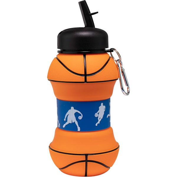 Clip-On Kätevä BPA-vapaa Silikoninen Jalkapallopullo Lapsille, 530 ml 2