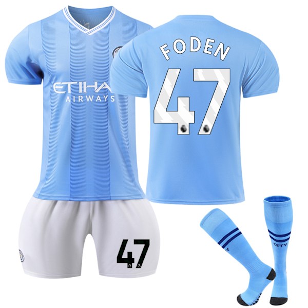 Manchester City Hjemmebarnedrakt 2023-24 nr. 47 Foden 24