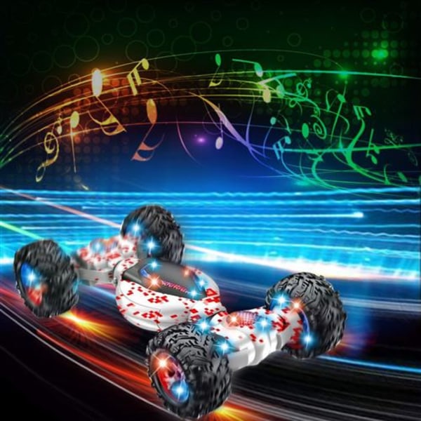 Rc bil stunt jul intelligent gestkontroll 2.4G röd M