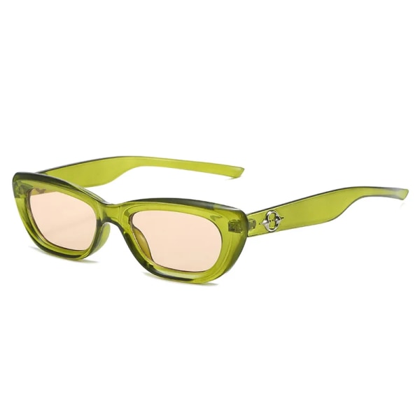 NYE Ankomst Sorte Rektangulære Stel Shades Solbriller Y2K Briller Mærke Designer Engros Solbriller C5 Fashion Sunglasses