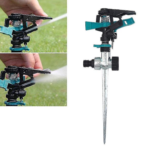 Roterende impuls sprinkler - Havevandsspredningssystem - Vandslange spray