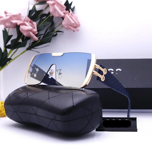 Solbriller 2024 Dame Herre Solbriller Nuancer Firkantet Trendy Engros Oversize Luksus Solbriller C3