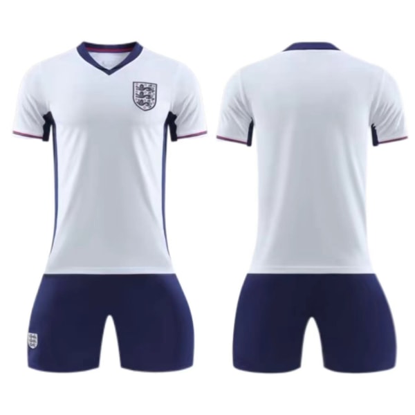 Europacup England hemmatröja nr 9 Kane nr 10 Bellingham barn vuxen kostym fotbollströja Factory default blank version 26