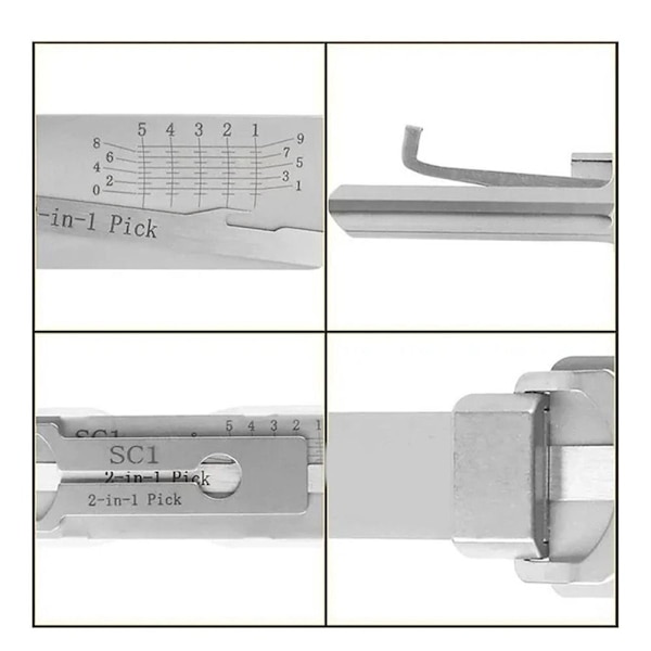 Lishi Tool Låsesmed M1/MS2 M1/MS2