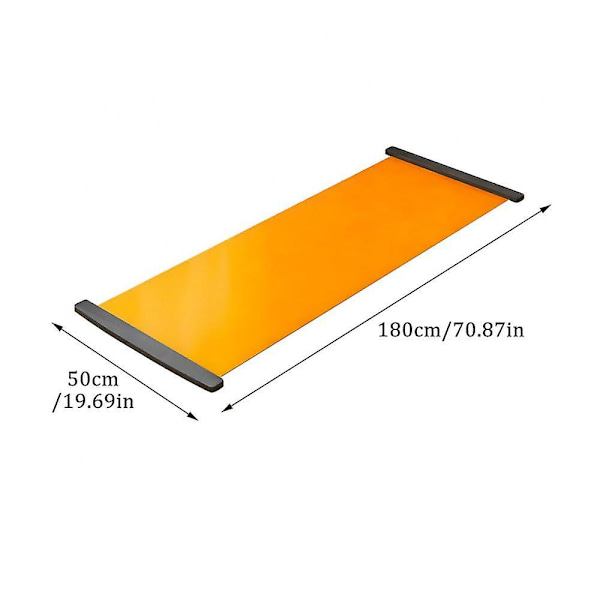 Bedste sælger til træning Slide Board Yoga Tab vægt med End Stop Glide Mat Workout Hjem