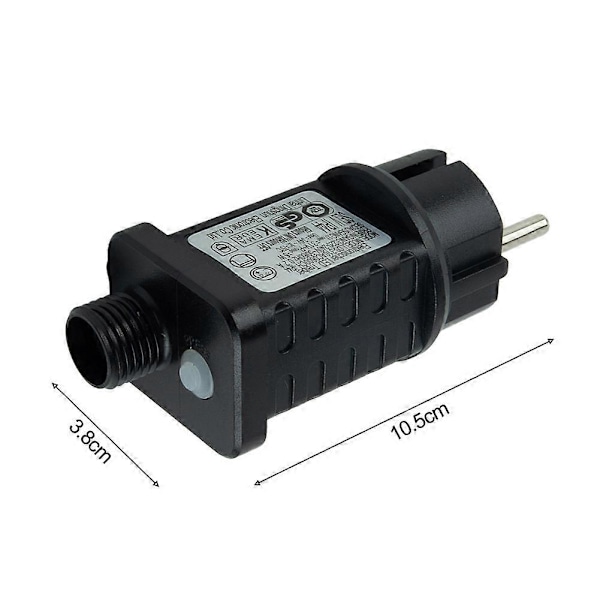 Transformator för Strängljus 6W 31V LED Timer Strömförsörjning Adaptrar Belysning Vattentät för Lågspännings LED-Enheter