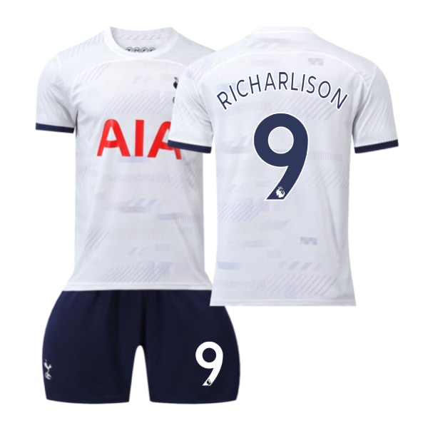 2023-24 Nya Tottenham Hotspur fotbollströja nr 10 Kane nr 7 Son Heung-min tröja nr 9 Richarlison nr 17 Romero No. 9 without socks 18 yards
