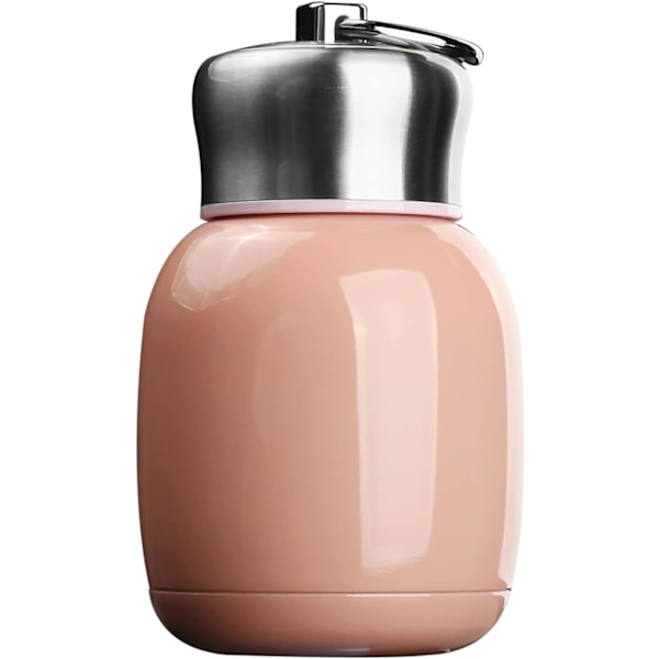 200 ml mini termosflaska vattenflaska vakuumflaskor kaffe mjölk 200ml Peach pink