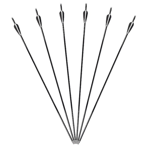 6 pcs Durable Arrow Archery Arrow Practical arrows Target Practice Arrow