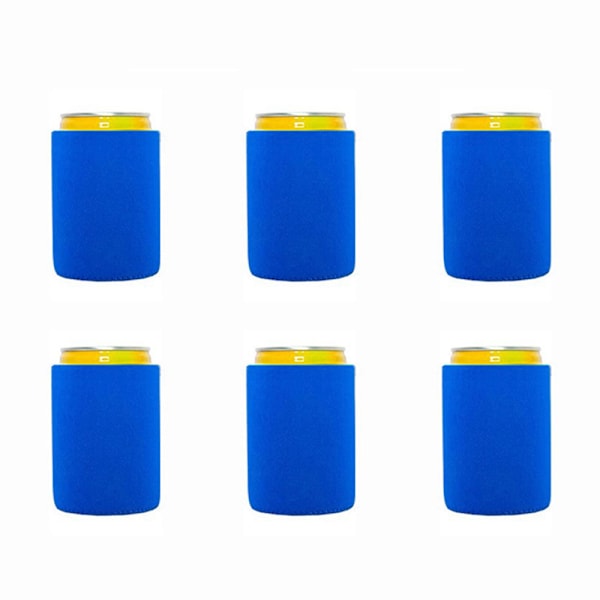 6 pcs Beer cooler/sleeves Soft insulated Reusable holder