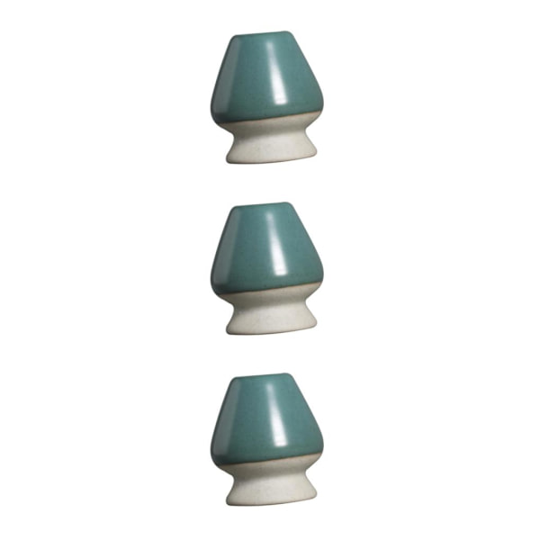 1/2/3 Håndlaget Matcha Visp Stativ Te-seremoni Te-service for Grønn 6 x 7cm 3Sett 3Sets Green 6 x 7cm