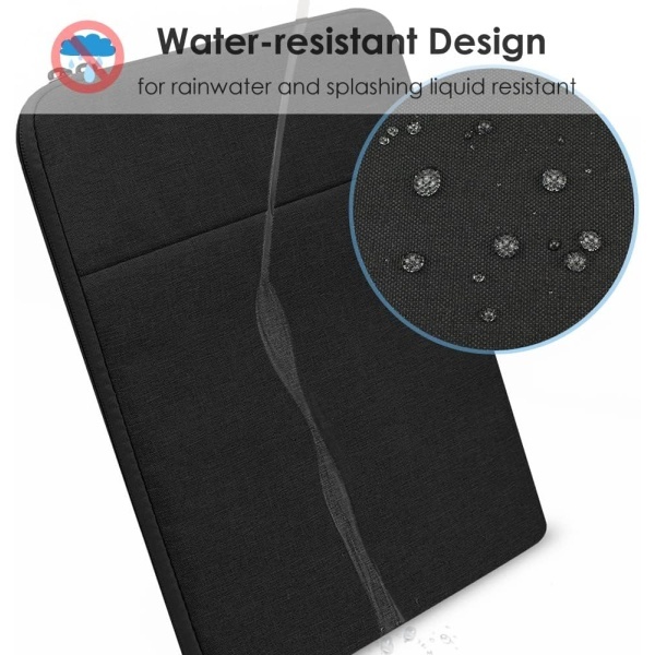 13-tumsfodral för bärbar dator för 2023-2022 MacBook Air 13,6 tum Apple M2-chip & 2023-2022 MacBook Pro 13,3 tum (svart)