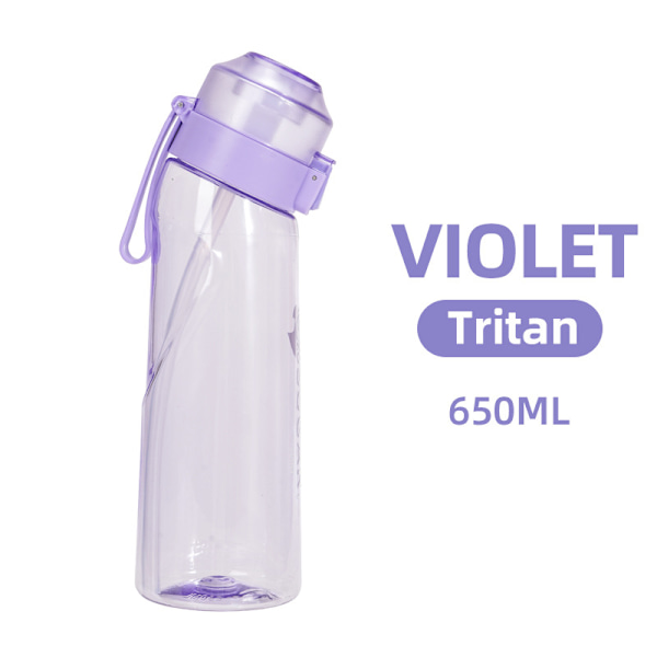 Tritan vattenflaska Air Water Up Bottle Frosted 650 ml Air Startup Set Vattenkopp för camping sport 3
