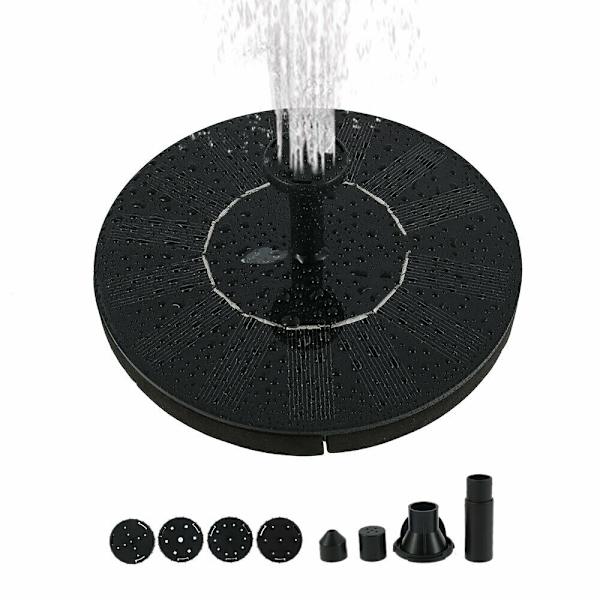 1,4W Aurinkoenergialla Toimivat Uiva Pumppu Veden Suihkulähde Koti Puutarha Déco 16cm