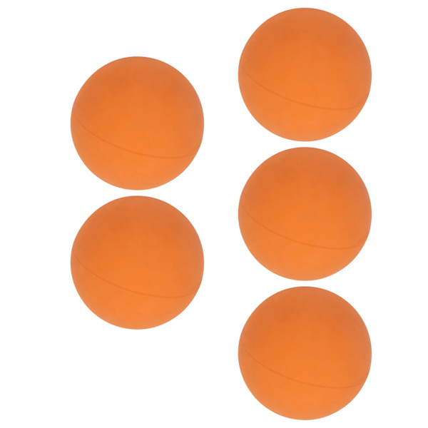 5 st 6 cm studsboll säker miljövänlig gummi bärbar handträningsboll väggboll för barn för simbassänger stränder orange