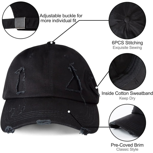 Klassisk casual keps Anti-UV keps för