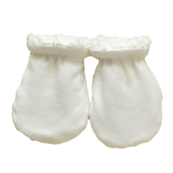 Baby mittens anti-scratch Baby mittens winter thick cotton