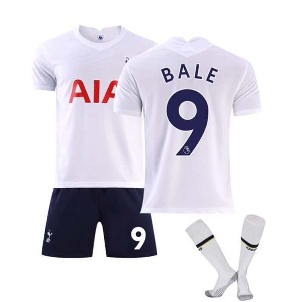 21-22 Tottenham Hotspur hjemmebanetrøje nr. 7 Son Heung-min nr. 10 Kane voksenbørns kortærmet fodbolduniform holduniform Tottenham Hotspur home number 9 Children 28