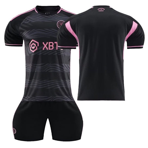 23-24 Miami trøje udebane Major League Soccer uniform sæt børns voksen trøje Miami away game without number S