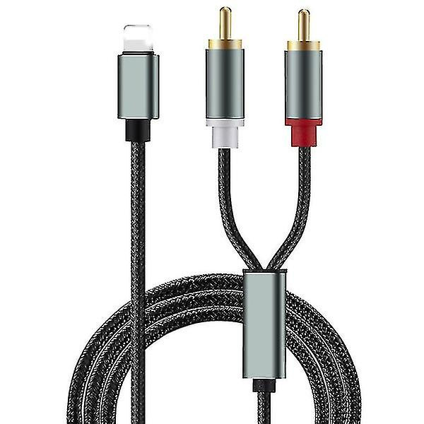 Apple til 2rca Lotus kabel lydkabel højttaler lydforstærker