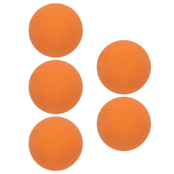 5 st 6 cm studsboll säker miljövänlig gummi bärbar handträningsboll väggboll för barn för simbassänger stränder orange