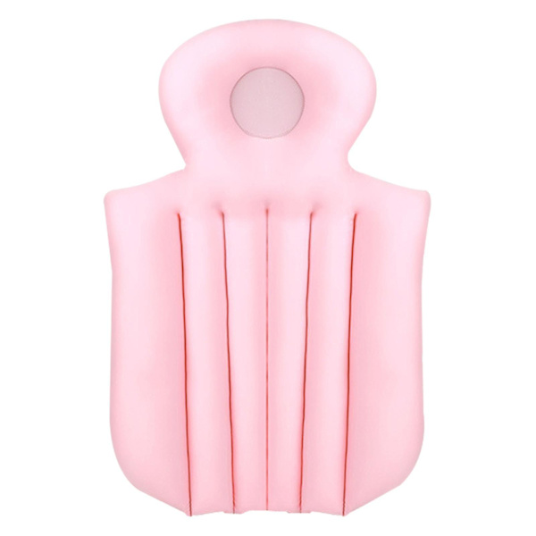 Stor Badkudde för Hela Kroppen, Badkudde för Vuxna, Spa-Badkudde, Dusch, Badkar, Sugkoppar Rosa Pink A