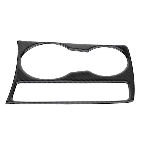 Panel i kolfiber för bilens mittkonsol, vattenkoppshållare, trim för Audi A4 B8 A5 2009-2015