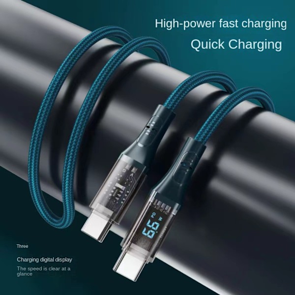 Laddningskabel Datakabel GRÖN USB TILL TYPE C USB TILL TYPE C Grön Green USB to Type C - USB to Type C