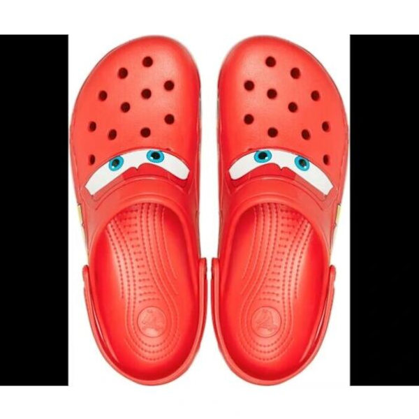 Crocs Lightning McQueen - Lightning McQueen's utomhus hus med tofflor 39