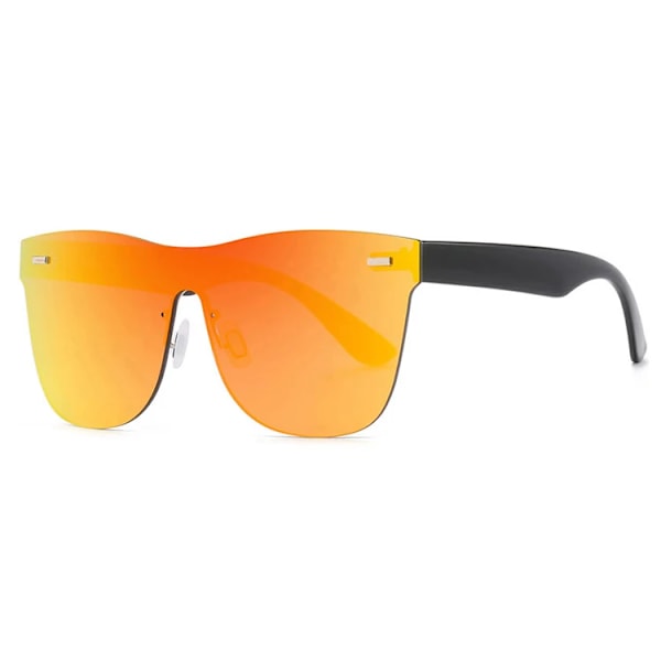 SKYWAY Luksus Brand Design Stelfri Enkelt Stykke Linse Solbriller Fashion Enkelt Linse Solbriller C4 As Picture