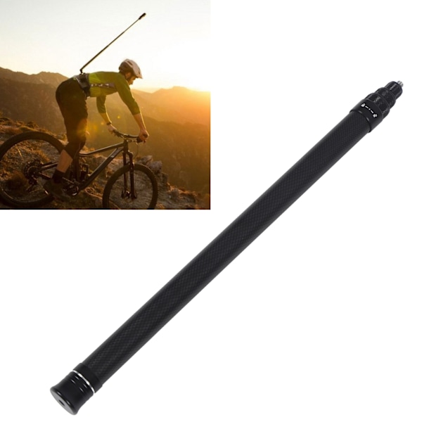 Förlängd Selfie Stick i Kolfiber Bärbar Handhållen Selfie-förlängningsstång för Kameror Stabilisatorer Stativ Monopods 1.5m / 4.9ft