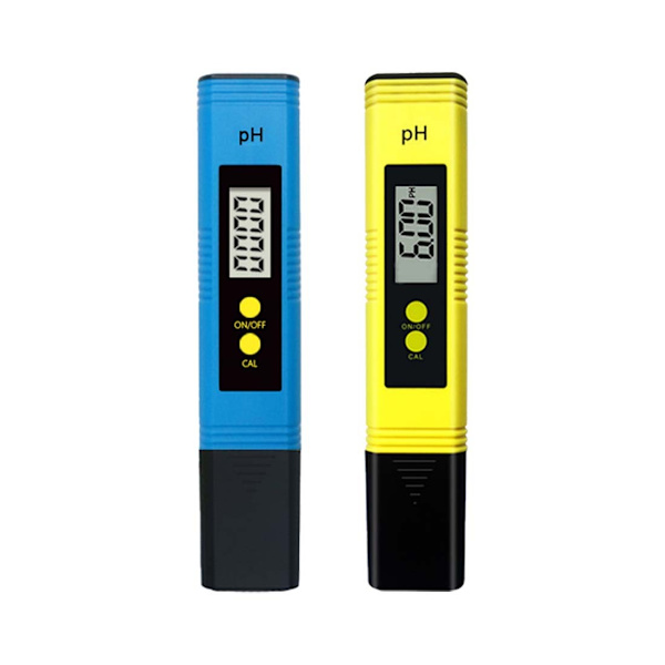 PH-mätare Digital Tester 0,01 Hög noggrannhet Mätare för vatten 0-14 Mätintervall Hushåll Dricka Akvarium Fisk blue