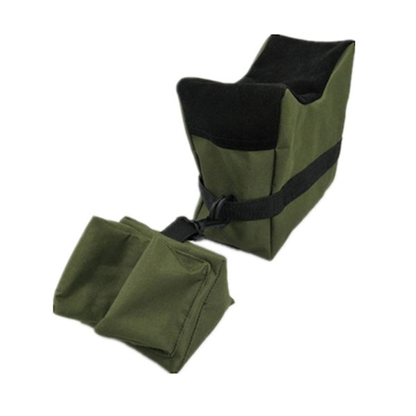 Udendørs Jagt Skydesupport Sandpose Mål Foran Bag Pude Range Stativ Army Green