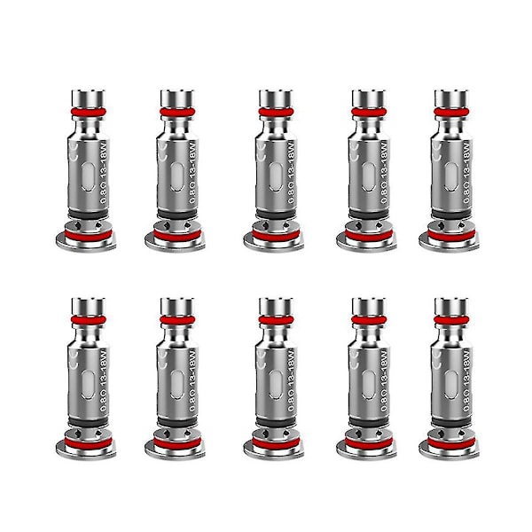 10 stk. udskiftningsspole til Caliburn Ca G Pod / Prime Vaper 0,8 Ohm Mesh Coil Tank