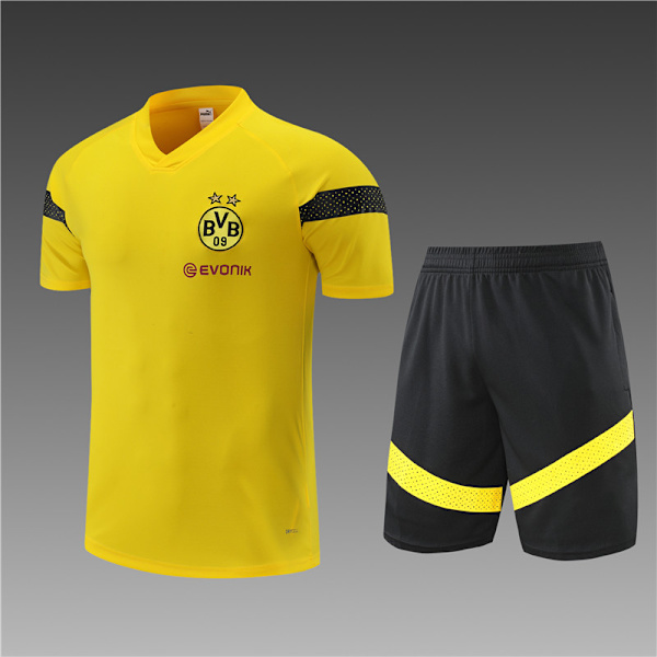 22-23 uusi kausi Dortmund lyhythihainen pelipaita-asu M