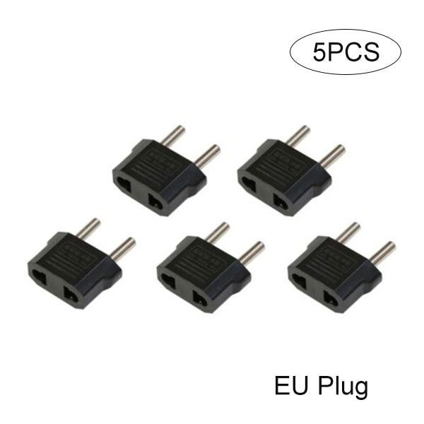 5 st 110V till 220V omvandlingsadapter Pluggar Reseadapter Omvandlare EU Plug